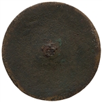 George Washington ''Long Live the President'' Inaugural Coat Button From the Very First Presidential Inauguration in 1789